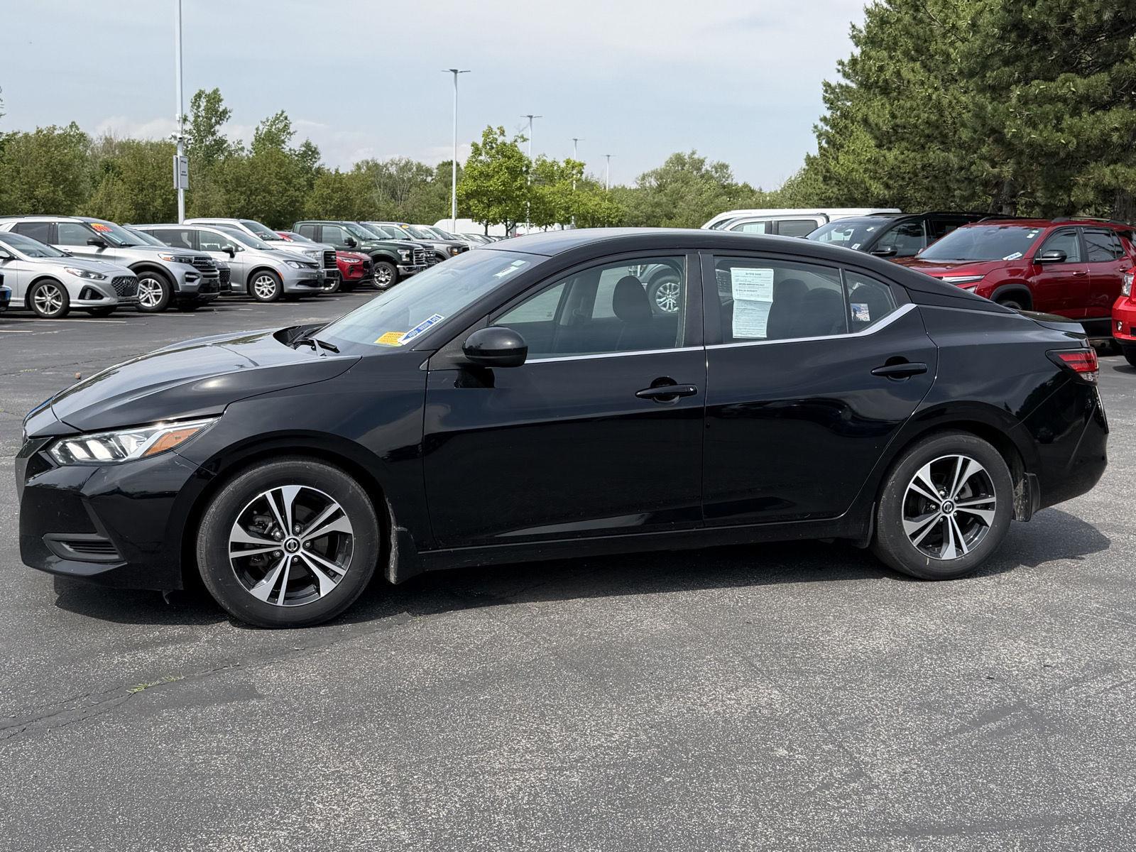 Used 2021 Super Black Nissan SV image 6