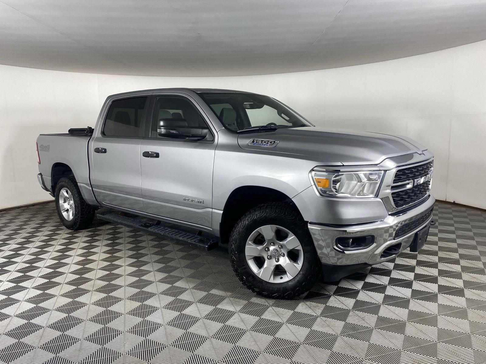Used 2023 Billet Silver Metallic Clearcoat Ram Big Horn image 11