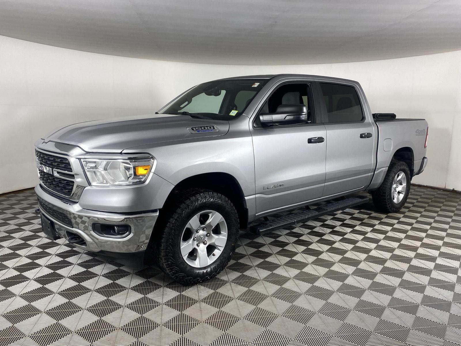 Used 2023 Billet Silver Metallic Clearcoat Ram Big Horn image 13