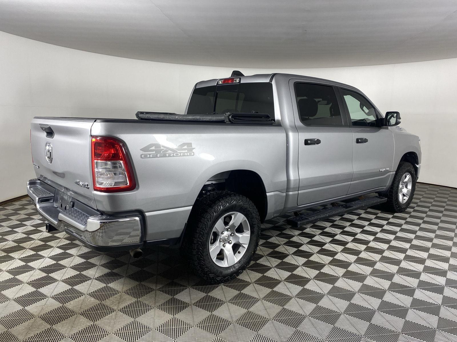 Used 2023 Billet Silver Metallic Clearcoat Ram Big Horn image 17