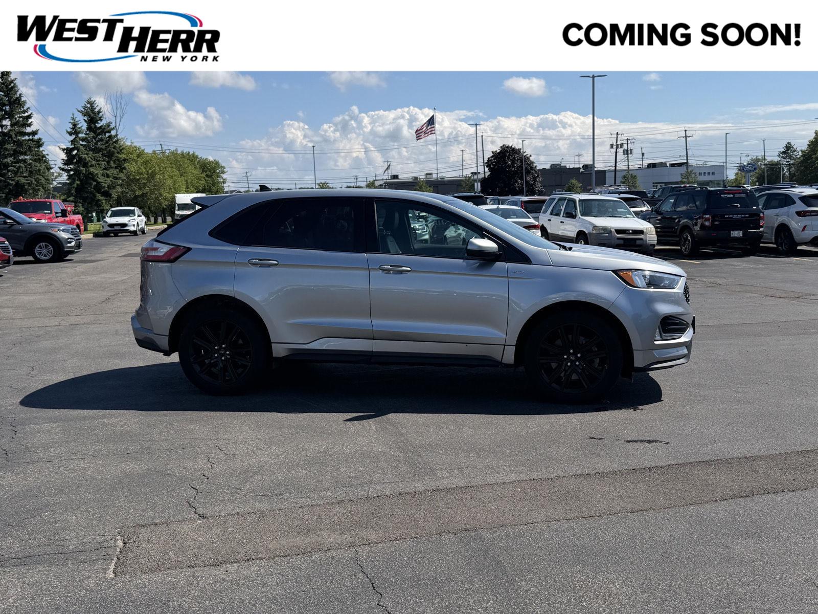 Iconic Silver 2023 Ford Edge SUV / Crossover All-Wheel Drive 8-Speed Automatic