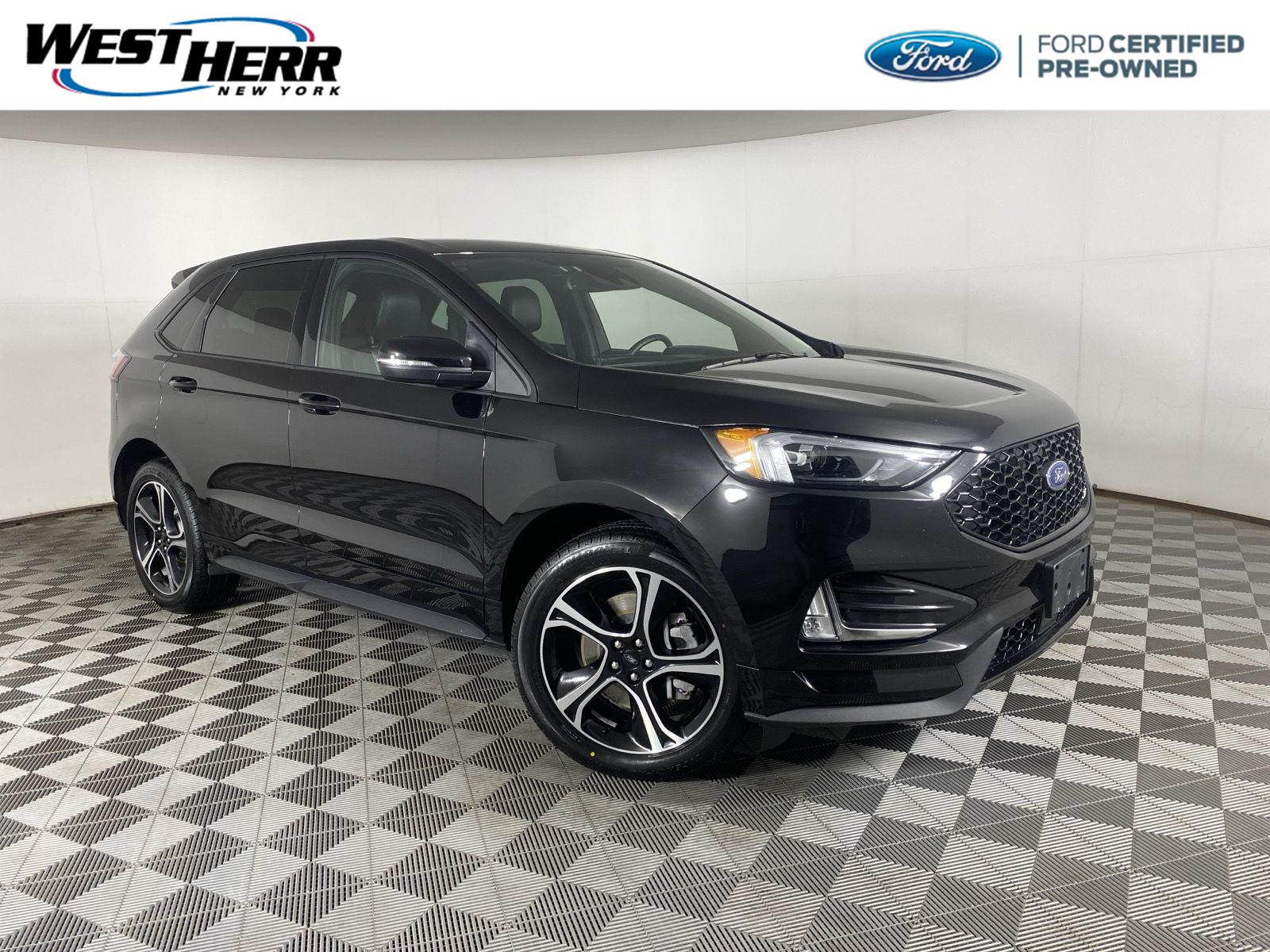 Agate Black 2023 Ford Edge SUV / Crossover All-Wheel Drive 7-Speed Automatic