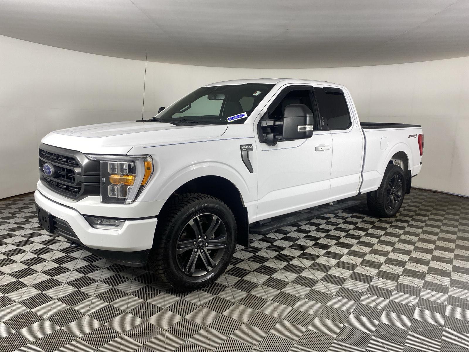 Used 2021 Oxford White Ford XLT image 6