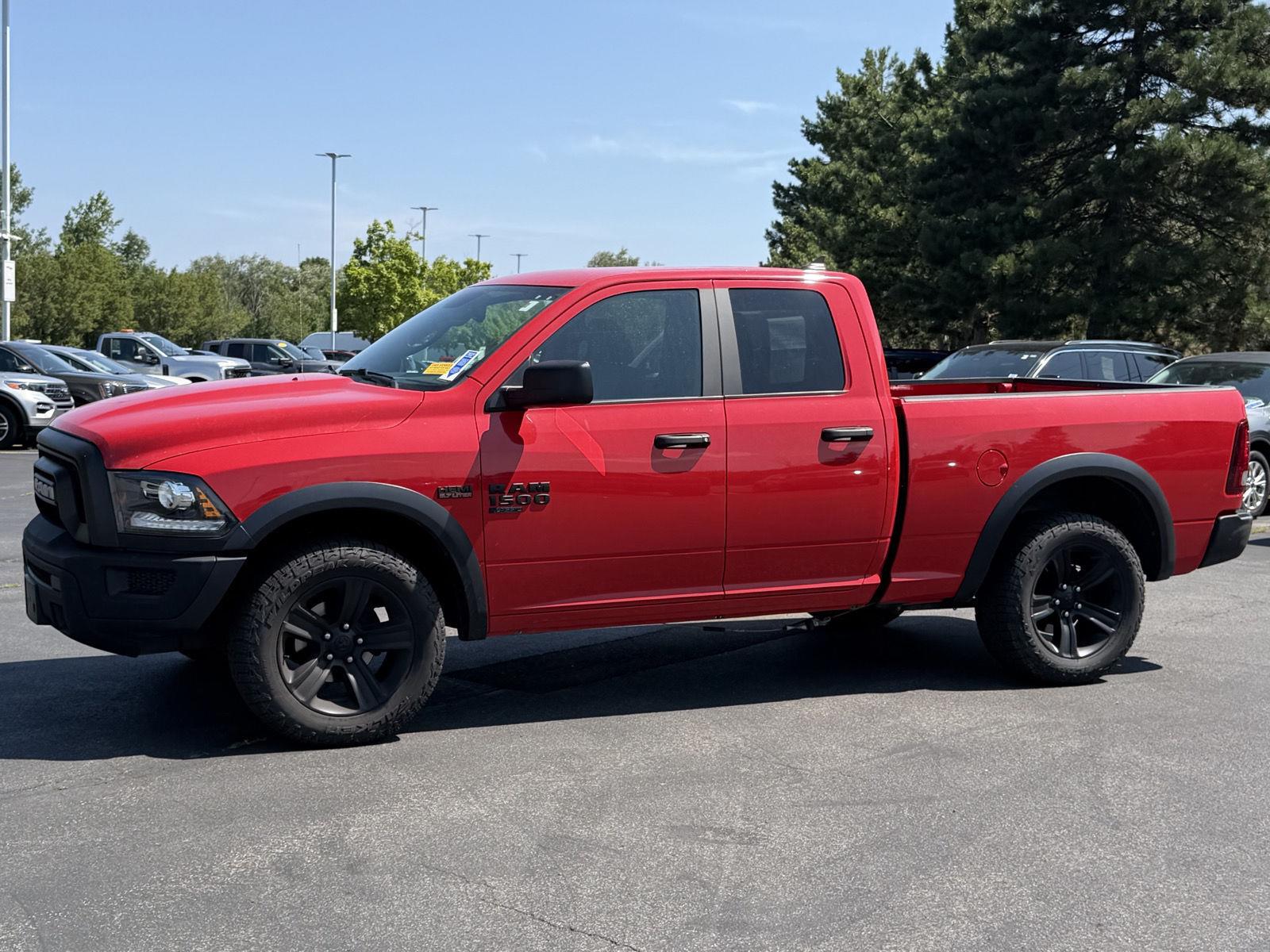 Used 2022 Flame Red Clearcoat Ram Warlock image 4