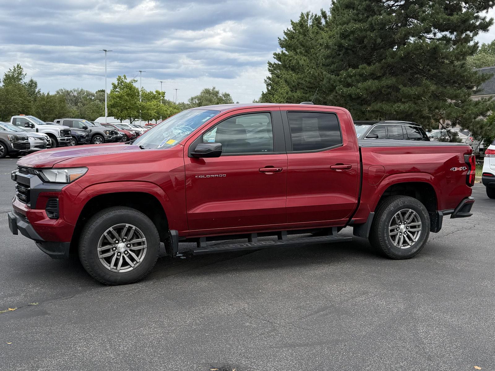 Used 2023 Radiant Red Tintcoat Chevrolet 4WD LT image 4