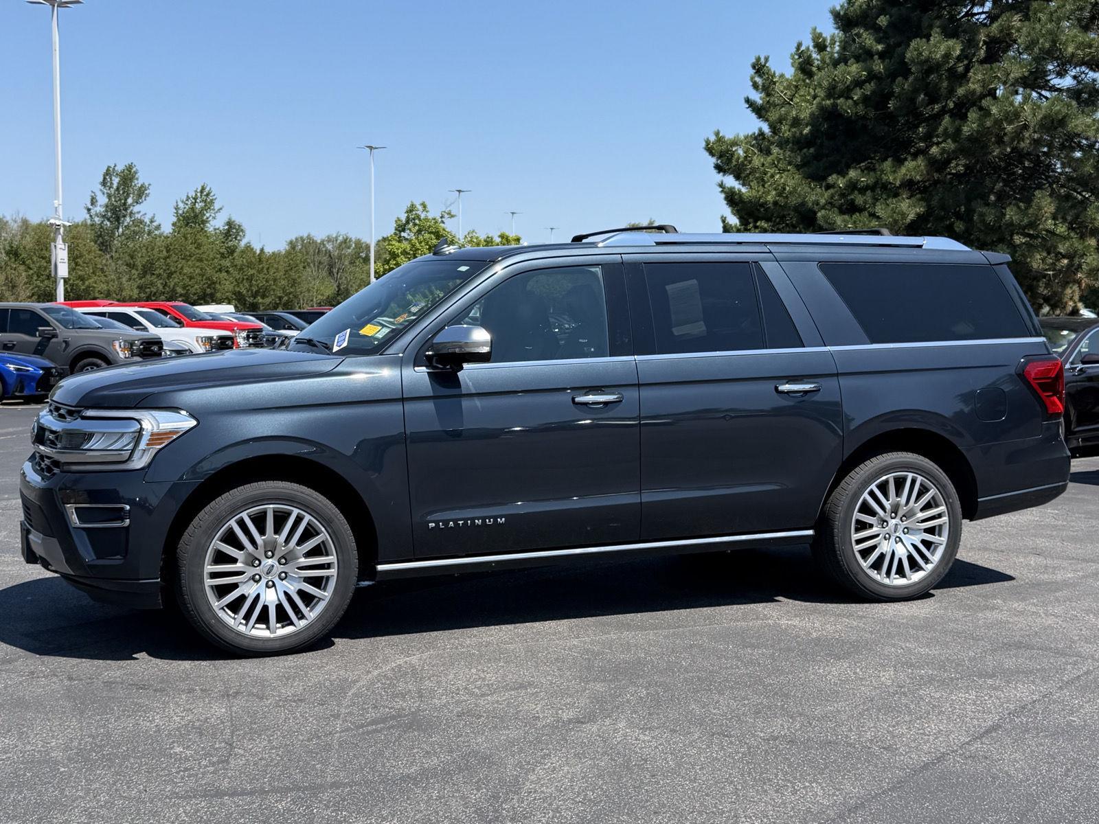 Used 2023 Stone Blue Ford Platinum image 4