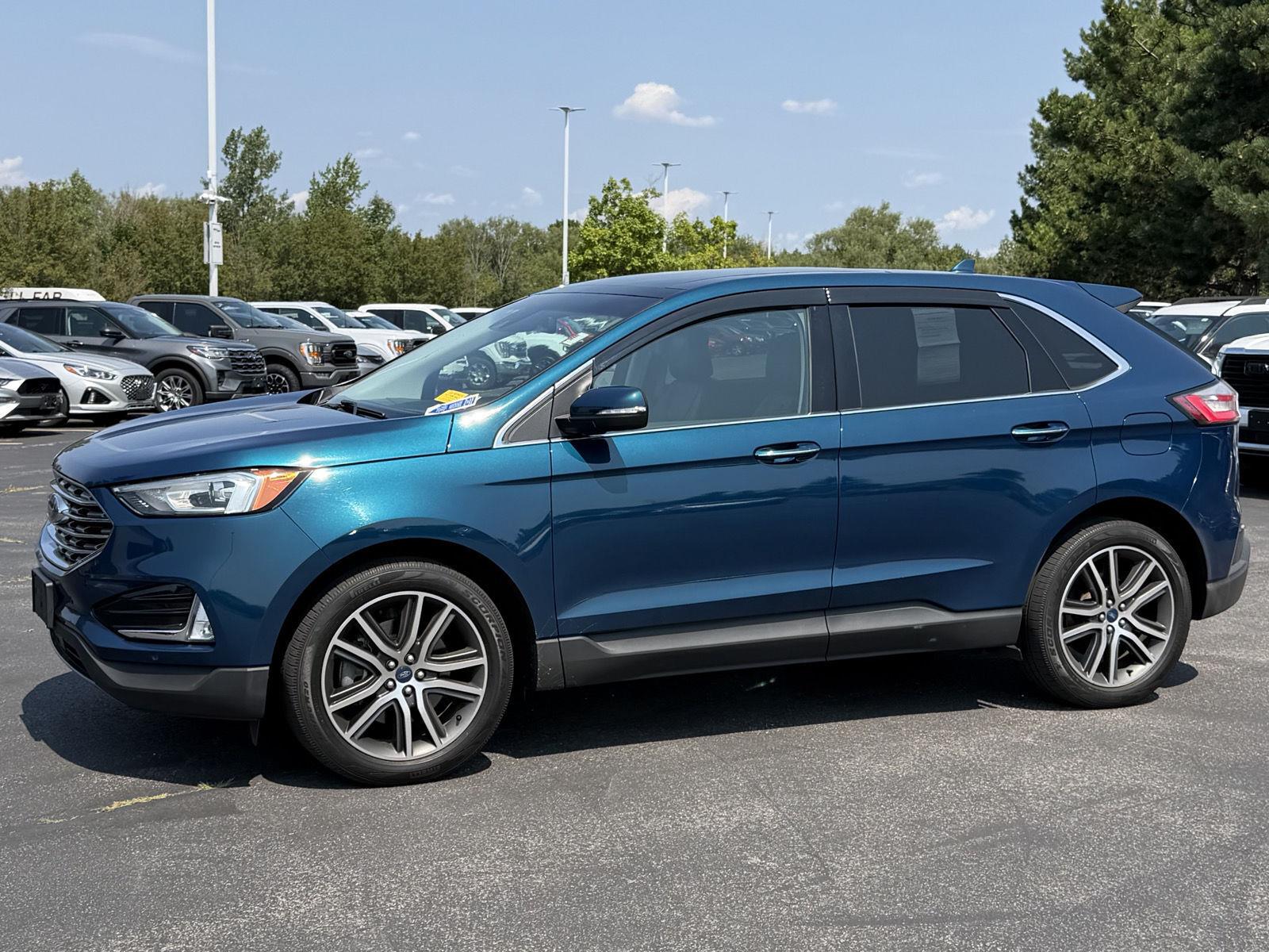 Used 2020 Dark Persian Green Ford Titanium image 4