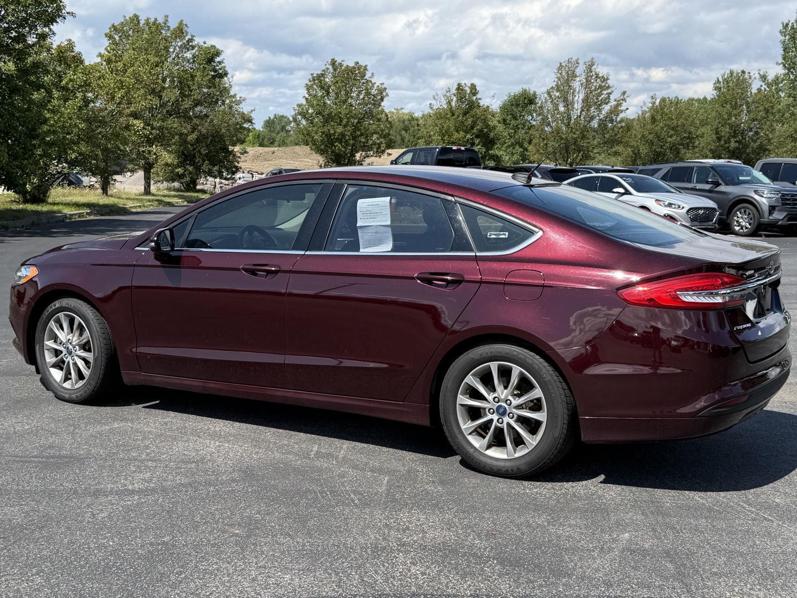 Used 2017 Burgundy Velvet Metallic Tinted Clearcoat Ford SE image 6
