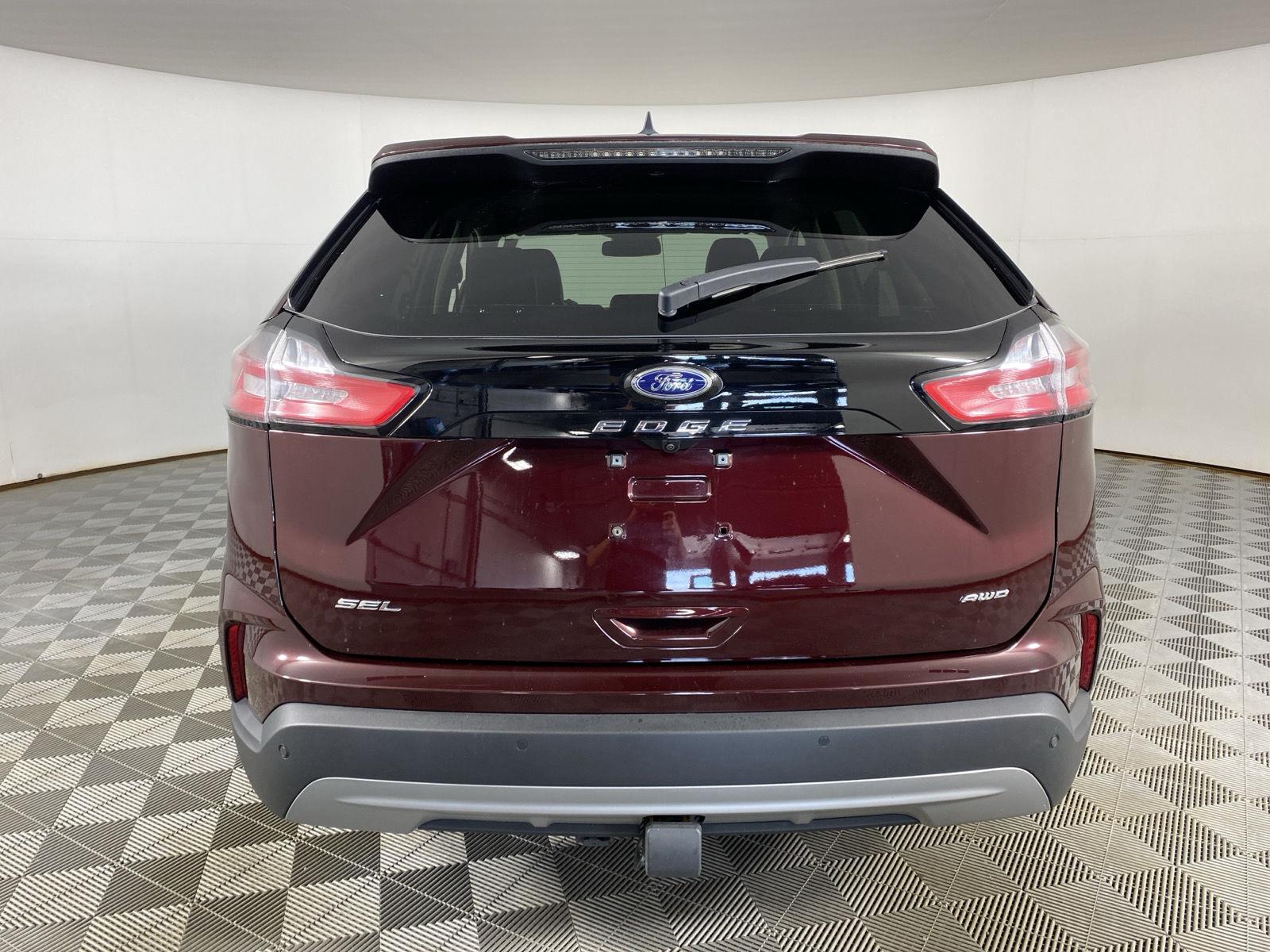 Used 2024 Burgundy Velvet Metallic Tinted Clearcoat Ford SEL image 9
