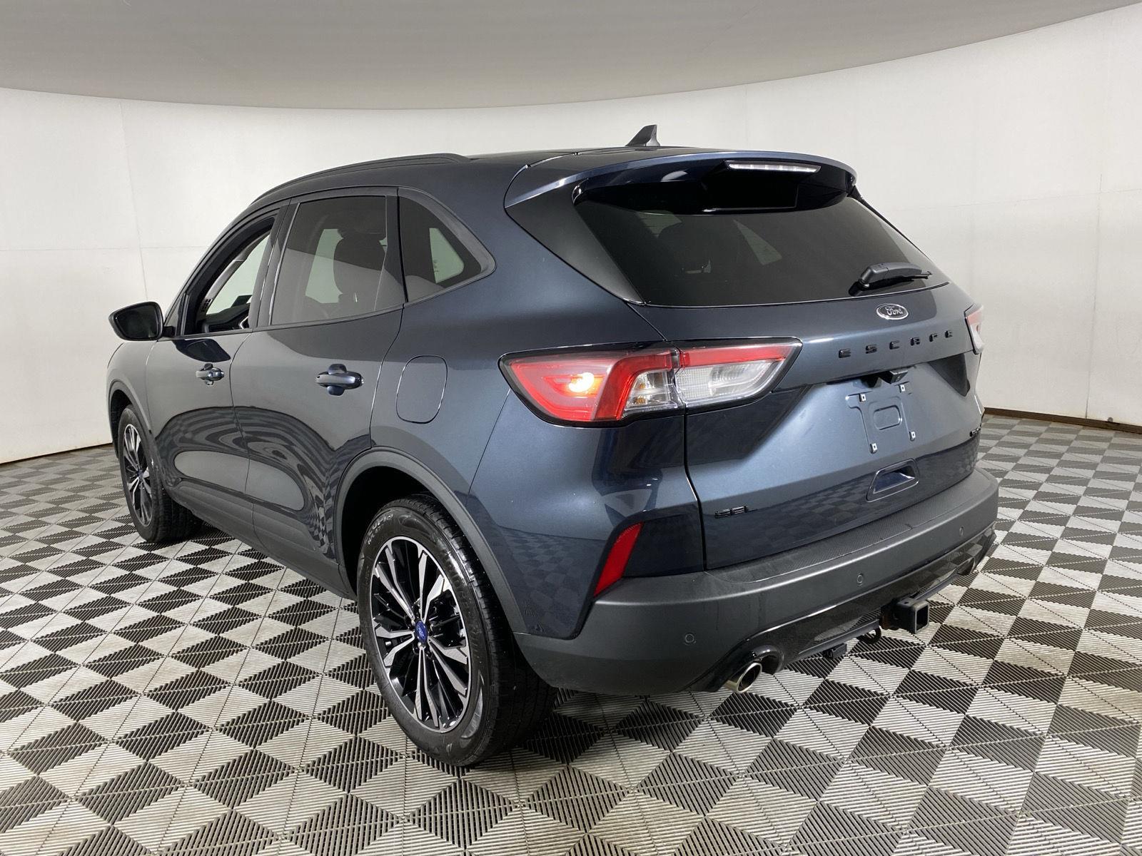 Used 2022 Stone Blue Metallic Ford SEL image 8