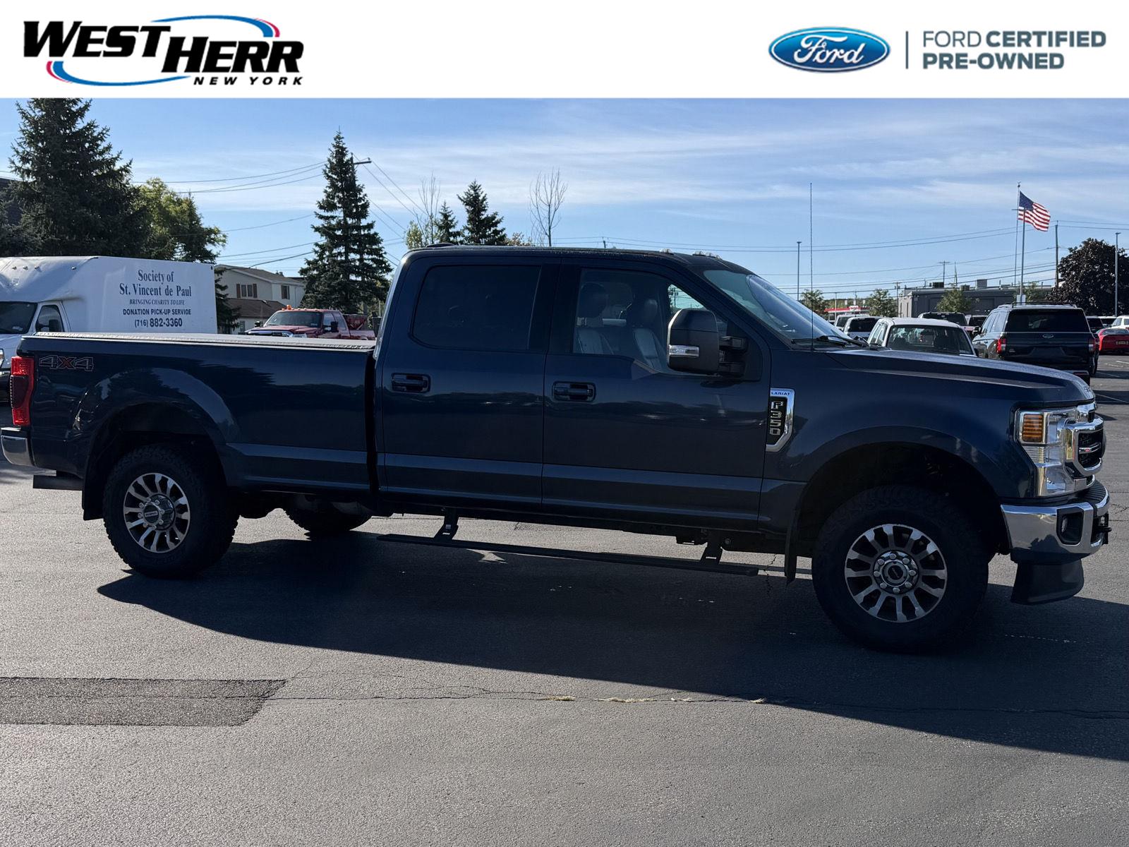 Blue Jeans 2020 Ford F-350 Super Duty Pickup Truck Four-Wheel Drive Automatic