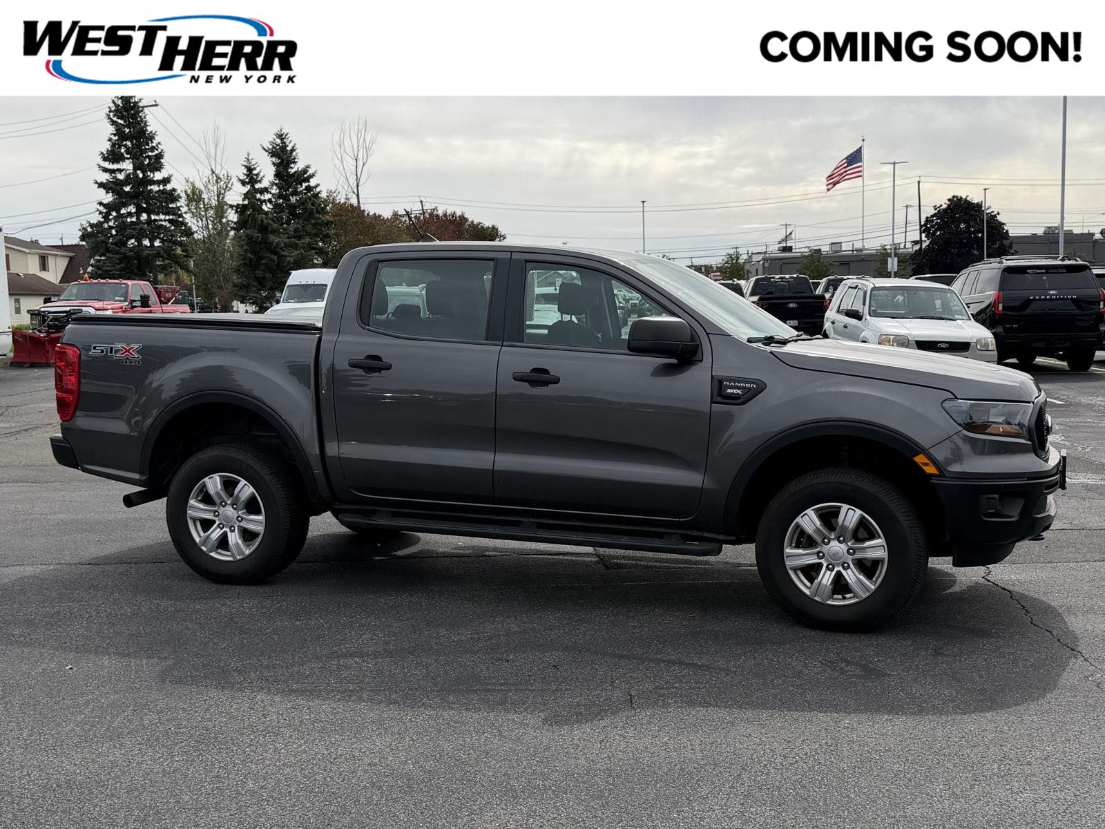 Gray (Magnetic) 2020 Ford Ranger Pickup Truck Four-Wheel Drive Automatic