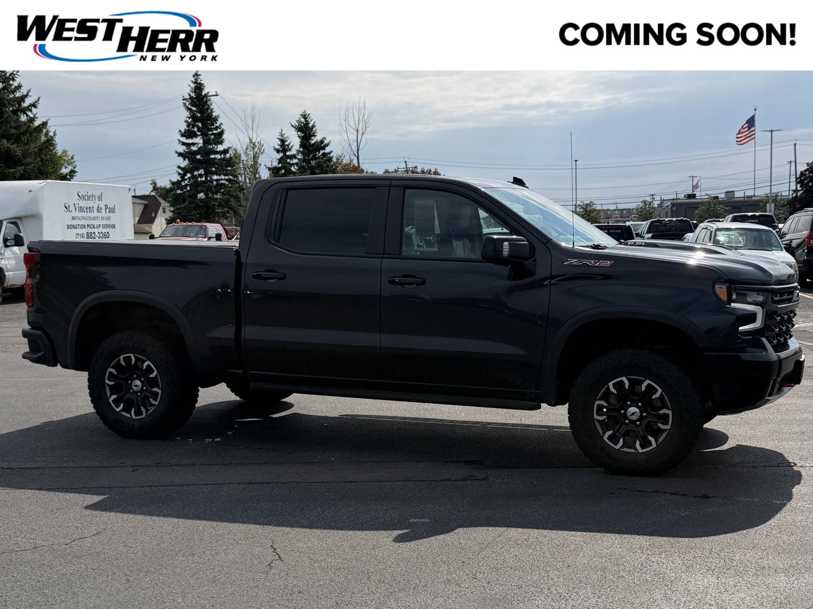 Dark Ash Metallic 2023 Chevrolet Silverado 1500 Pickup Truck Four-Wheel Drive Automatic