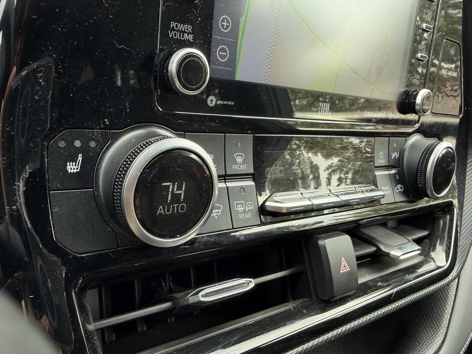 Used 2021 Midnight Black Metallic Toyota XSE image 7