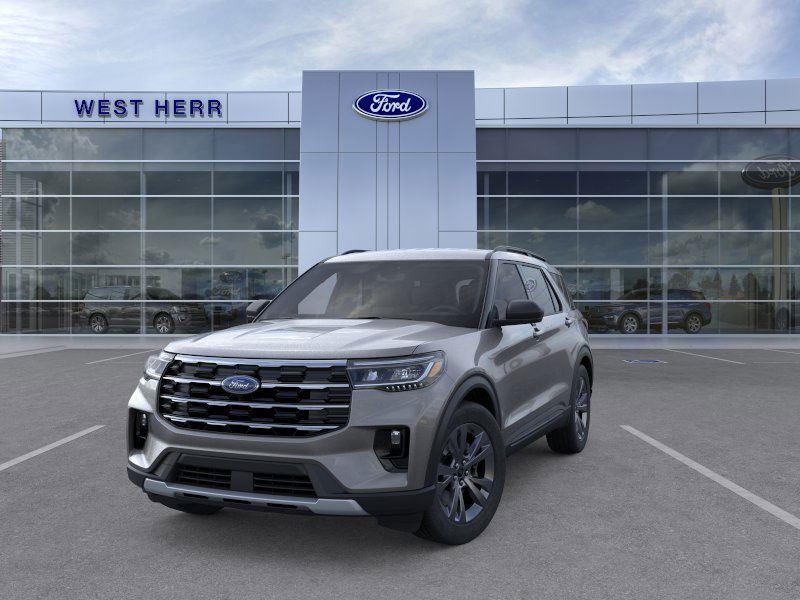 New 2026 Carbonized Gray Metallic Ford Active image 3