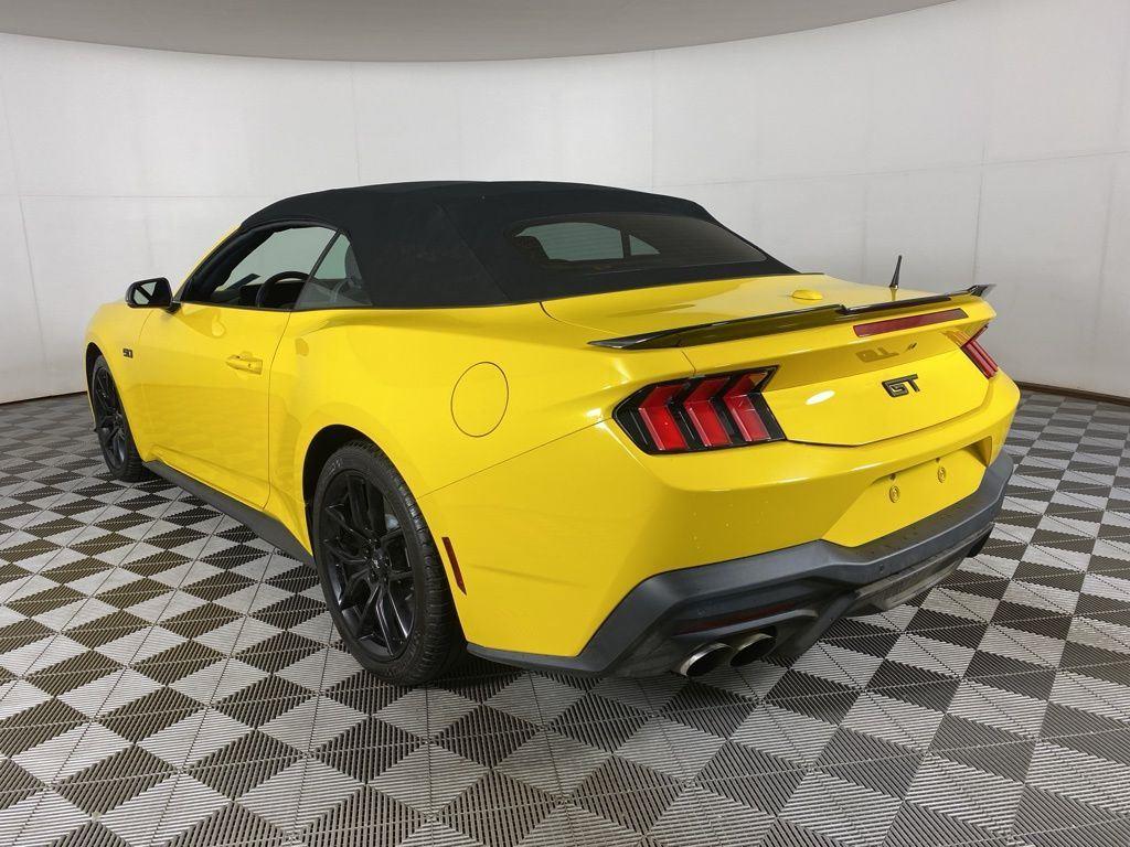 Used 2024 Yellow Splash Metallic Tri-coa Ford GT Premium image 12