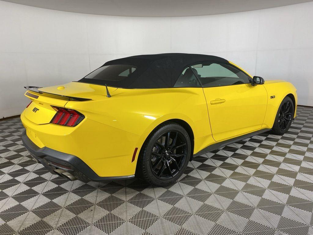 Used 2024 Yellow Splash Metallic Tri-coa Ford GT Premium image 14
