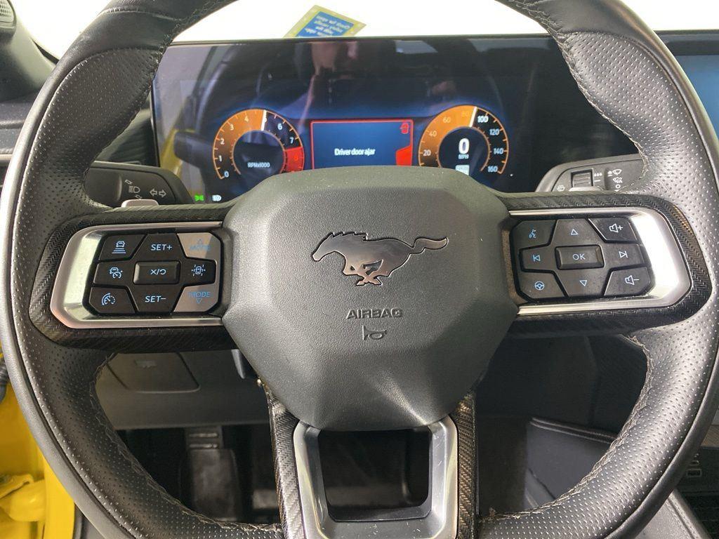 Used 2024 Yellow Splash Metallic Tri-coa Ford GT Premium image 18