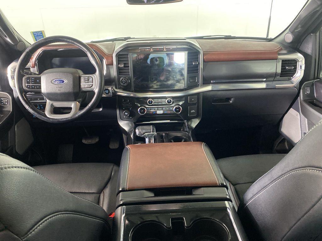 Used 2022 Agate Black Ford LARIAT image 2