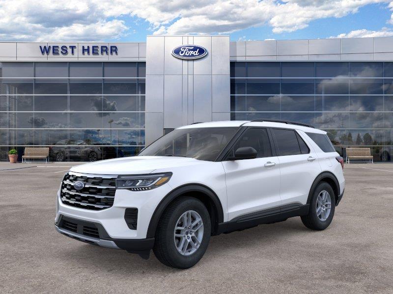 New 2026 Star White Metallic Tri-Coat Ford Active image 2