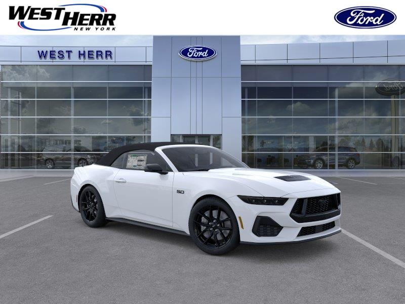 Oxford White 2026 Ford Mustang Convertible Rear-Wheel Drive 6-Speed Manual