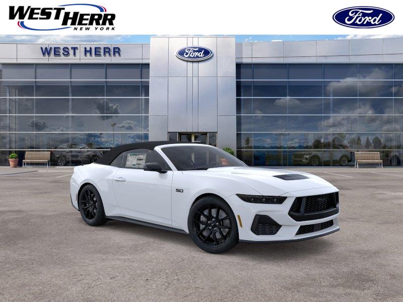 Oxford White 2026 Ford Mustang Convertible Rear-Wheel Drive 6-Speed Manual