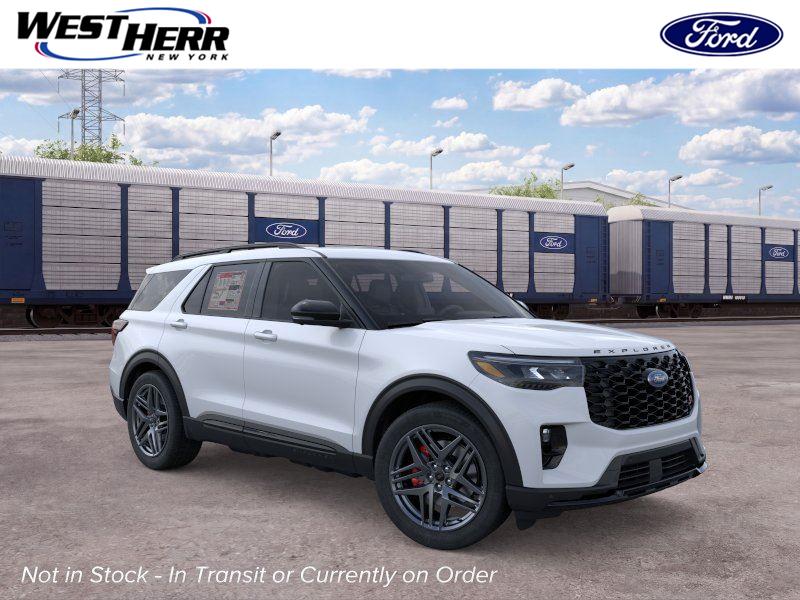 Space White 2026 Ford Explorer SUV / Crossover All-Wheel Drive Automatic