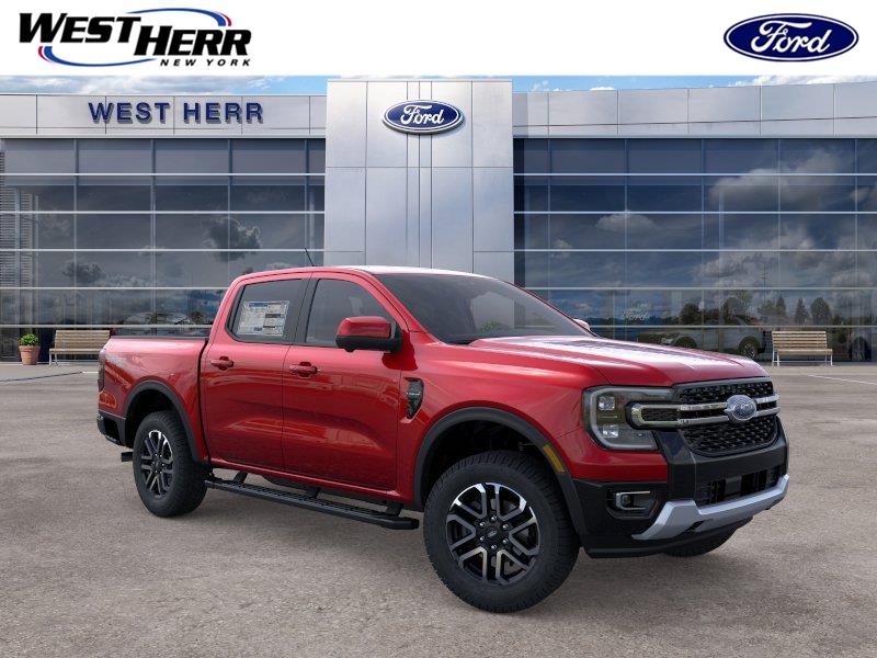 Ruby Red Metallic Tinted Clearcoat 2026 Ford Ranger Pickup Truck Four-Wheel Drive Automatic