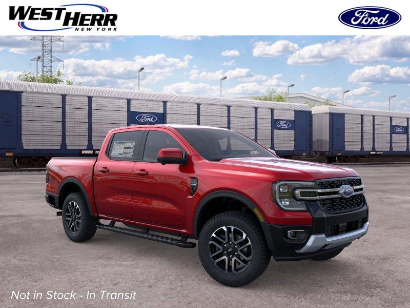 Ruby Red Metallic Tinted Clearcoat 2026 Ford Ranger Pickup Truck Four-Wheel Drive Automatic
