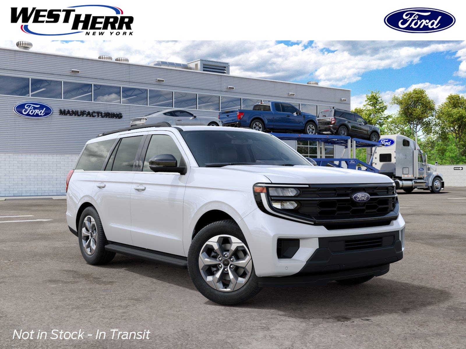 Star White Metallic Tri-Coat 2027 Ford Expedition SUV / Crossover Four-Wheel Drive Automatic