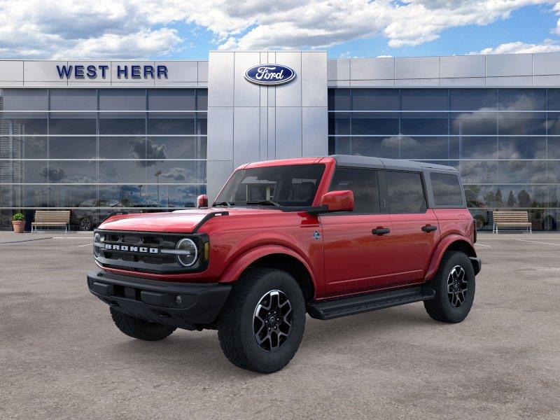 New 2026 Ruby Red Metallic Tinted Clearcoat Ford Outer Banks image 2