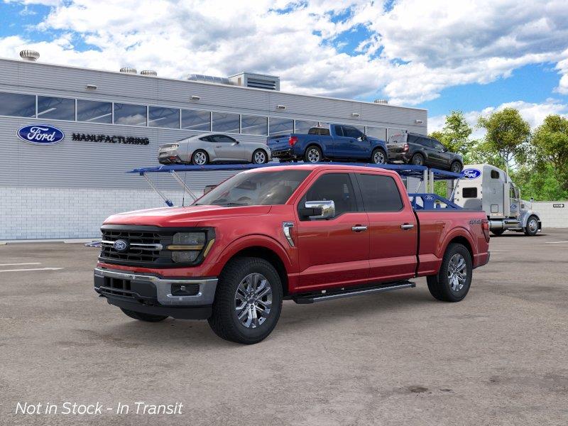 New 2026 Ruby Red Metallic Tinted Clearcoat Ford XLT image 2