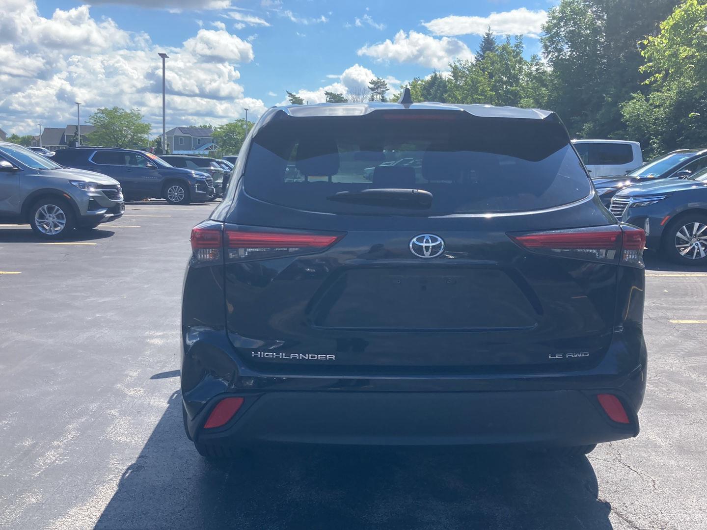 Used 2023 Midnight Black Metallic Toyota LE image 6