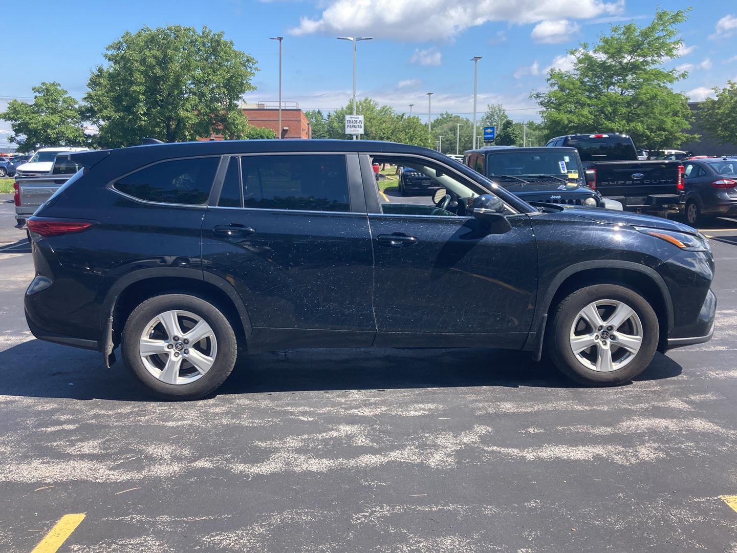 Used 2023 Midnight Black Metallic Toyota LE image 8