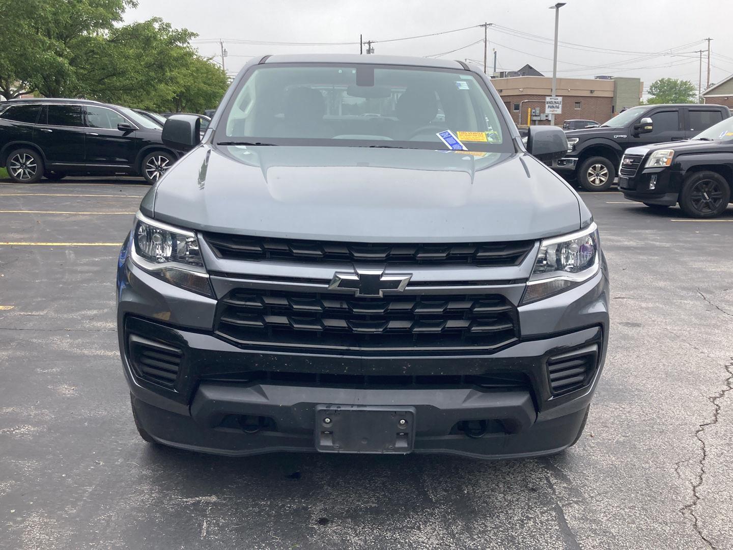 Used 2022 Satin Steel Metallic Chevrolet 4WD Work Truck image 2