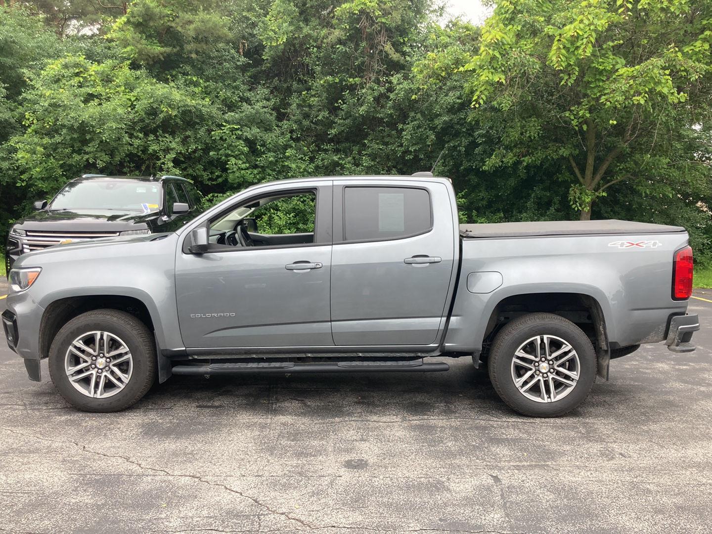 Used 2022 Satin Steel Metallic Chevrolet 4WD Work Truck image 4
