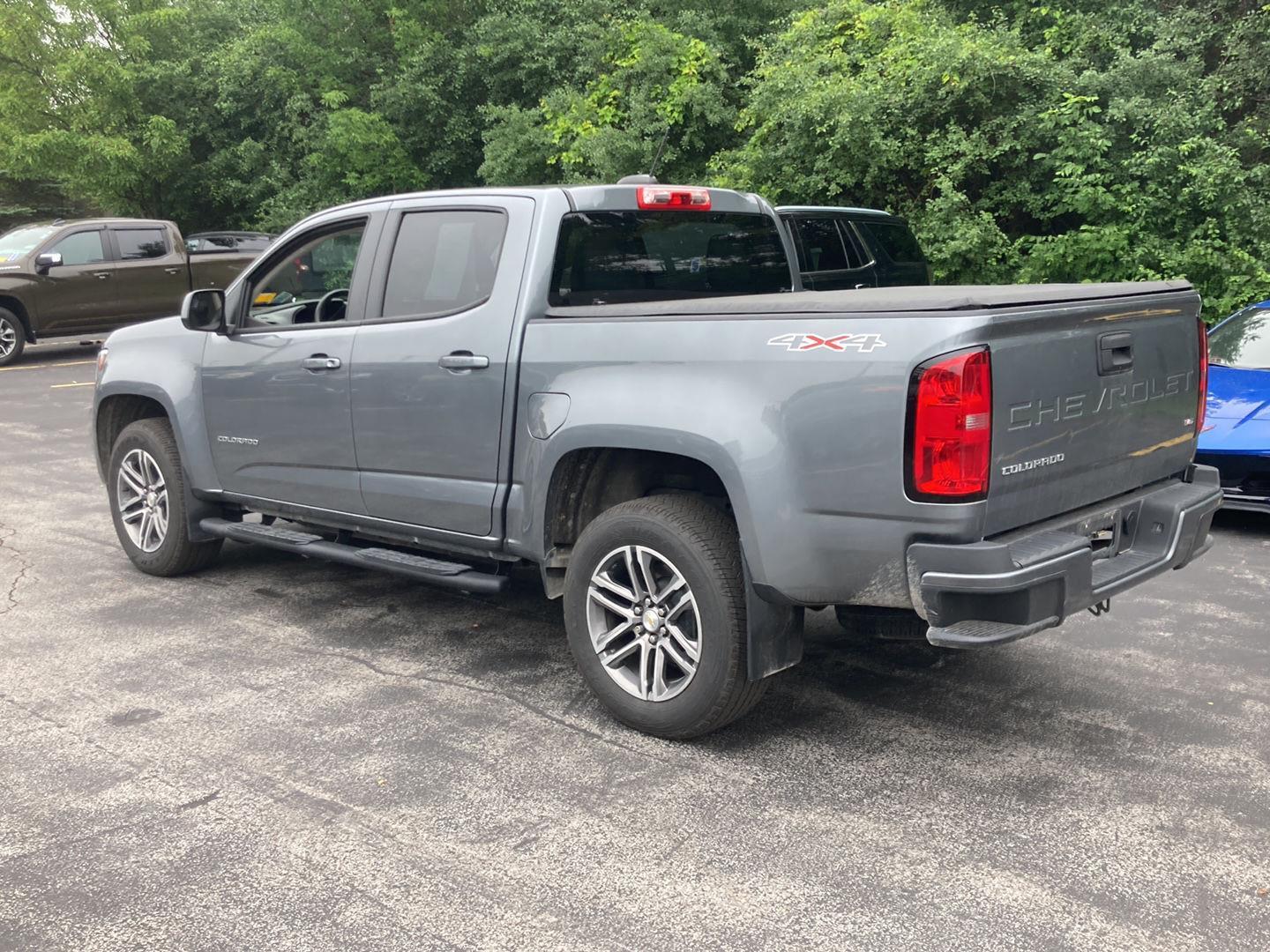 Used 2022 Satin Steel Metallic Chevrolet 4WD Work Truck image 5