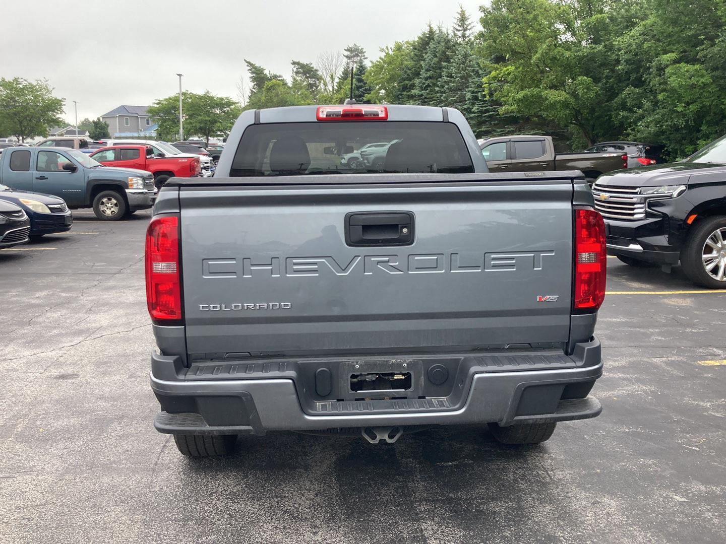 Used 2022 Satin Steel Metallic Chevrolet 4WD Work Truck image 6