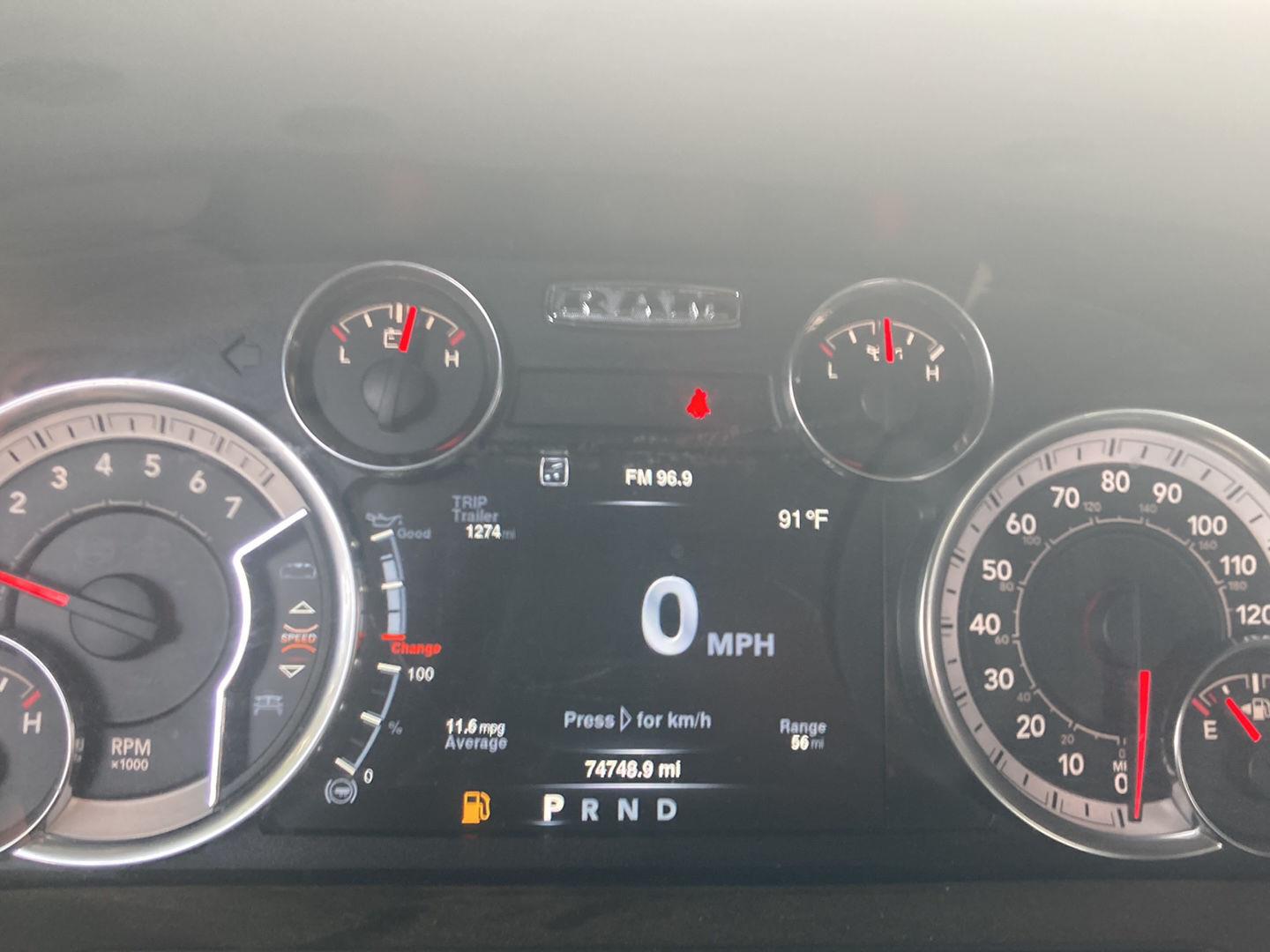 Used 2019 Billet Silver Metallic Clearcoat Ram Warlock image 18