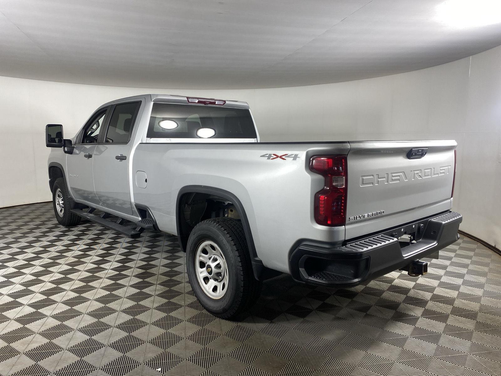 Used 2022 Silver Ice Metallic Chevrolet Work Truck image 5