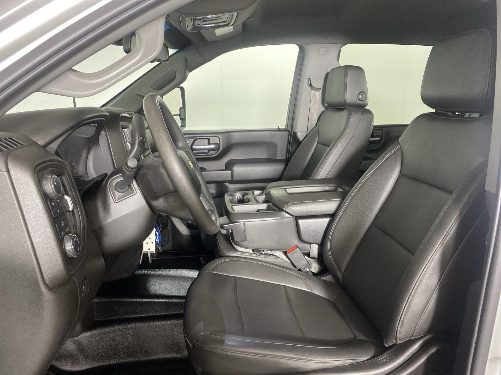 Used 2022 Silver Ice Metallic Chevrolet Work Truck image 10