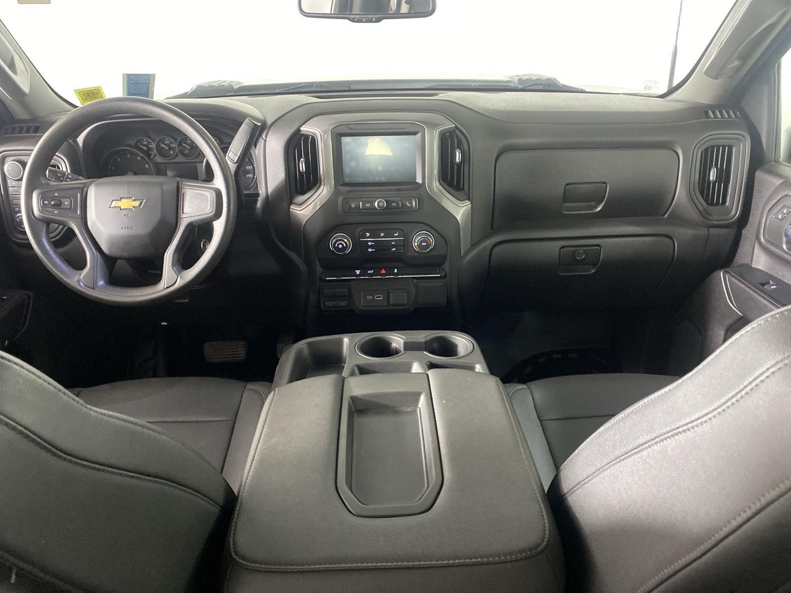 Used 2022 Silver Ice Metallic Chevrolet Work Truck image 21