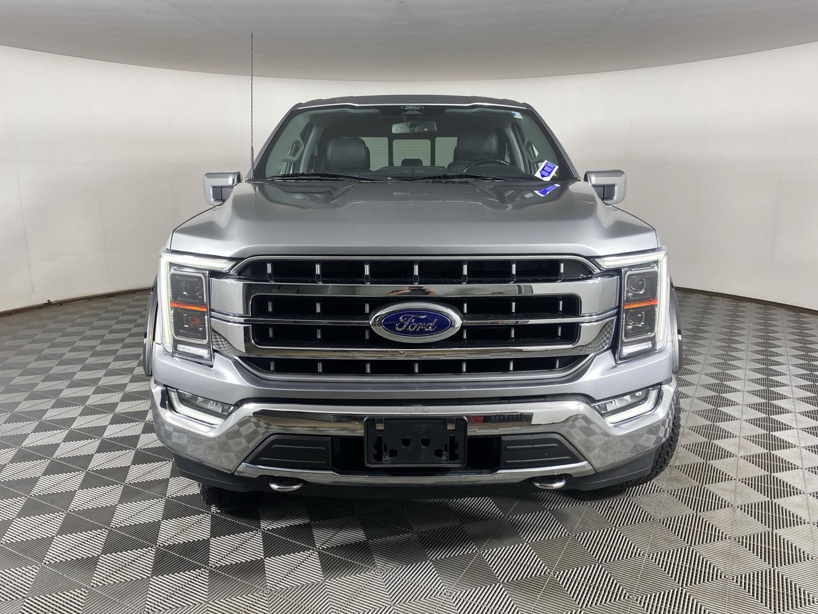 Used 2021 Iconic Silver Ford LARIAT image 2
