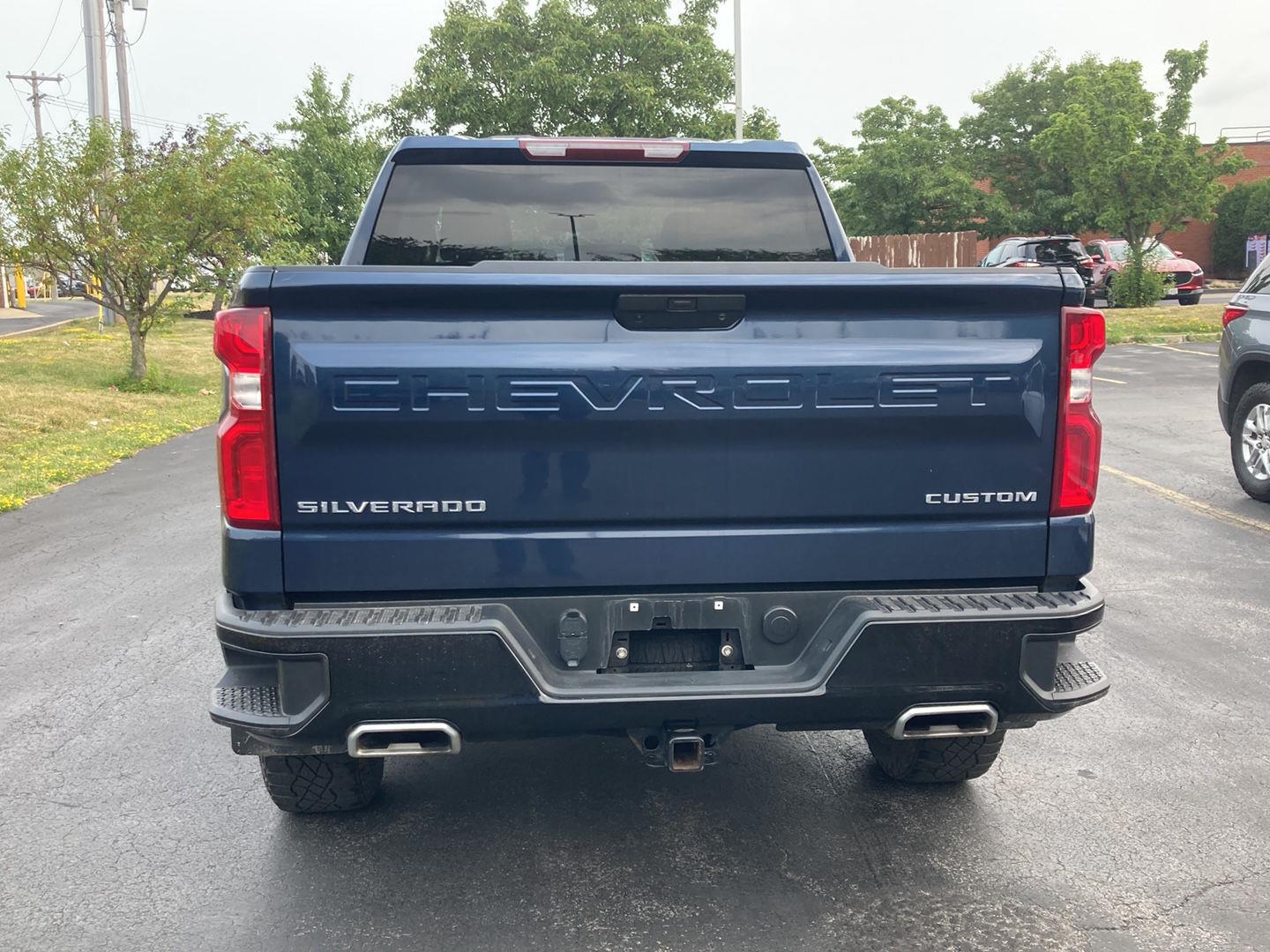 Used 2021 Northsky Blue Metallic Chevrolet Custom Trail Boss image 6