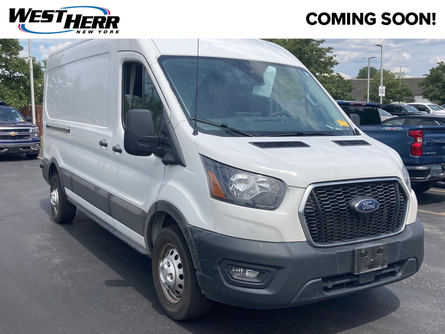 Oxford White 2024 Ford Transit Cargo Van Rear-Wheel Drive Automatic