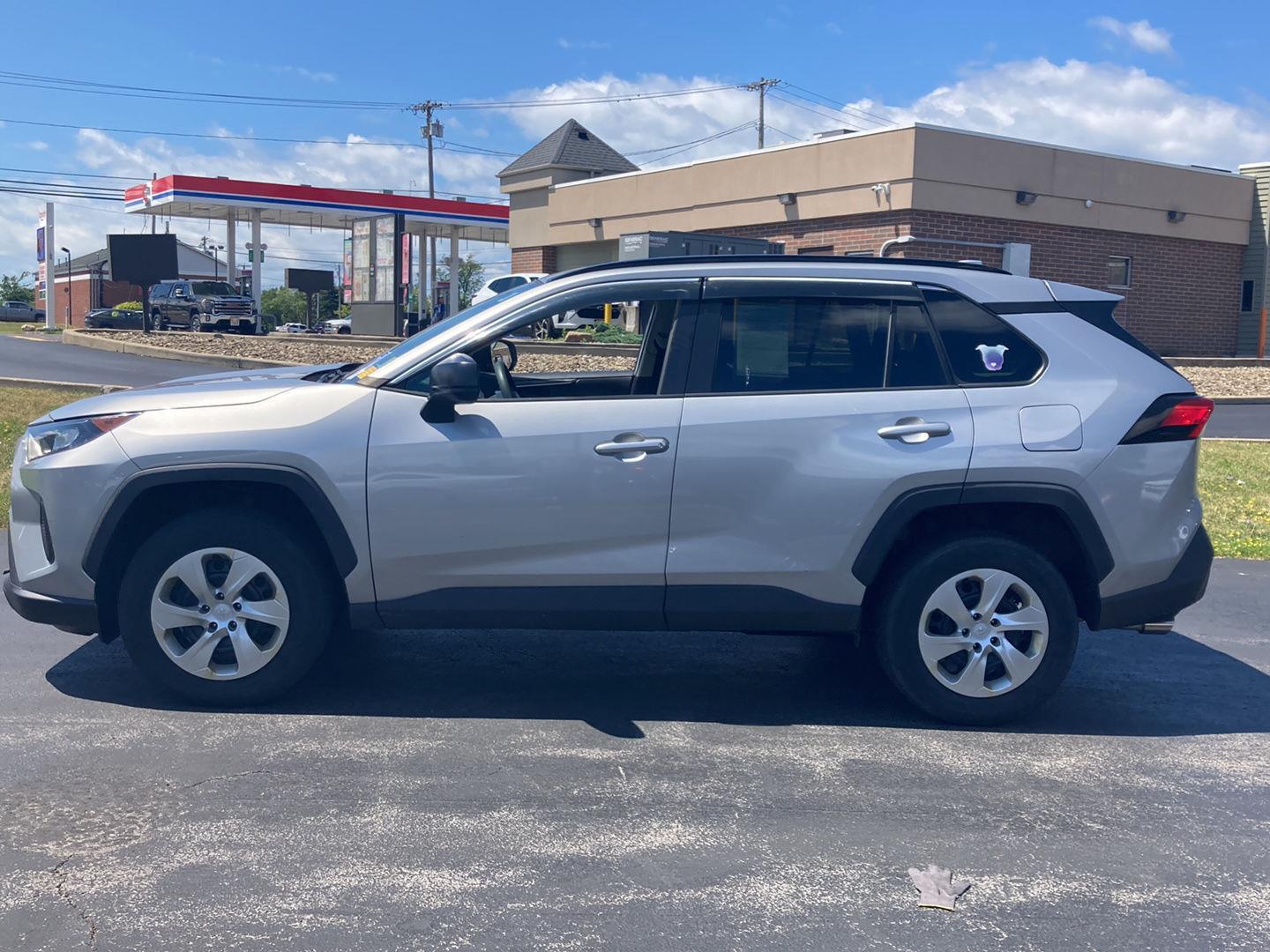 Used 2019 Silver Sky Metallic Toyota LE image 4
