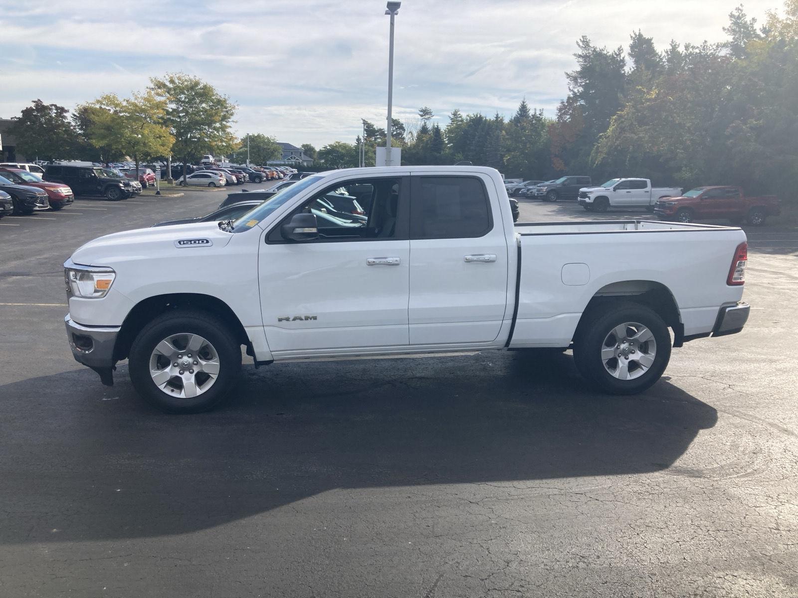 Used 2020 Bright White Clearcoat Ram Big Horn image 4