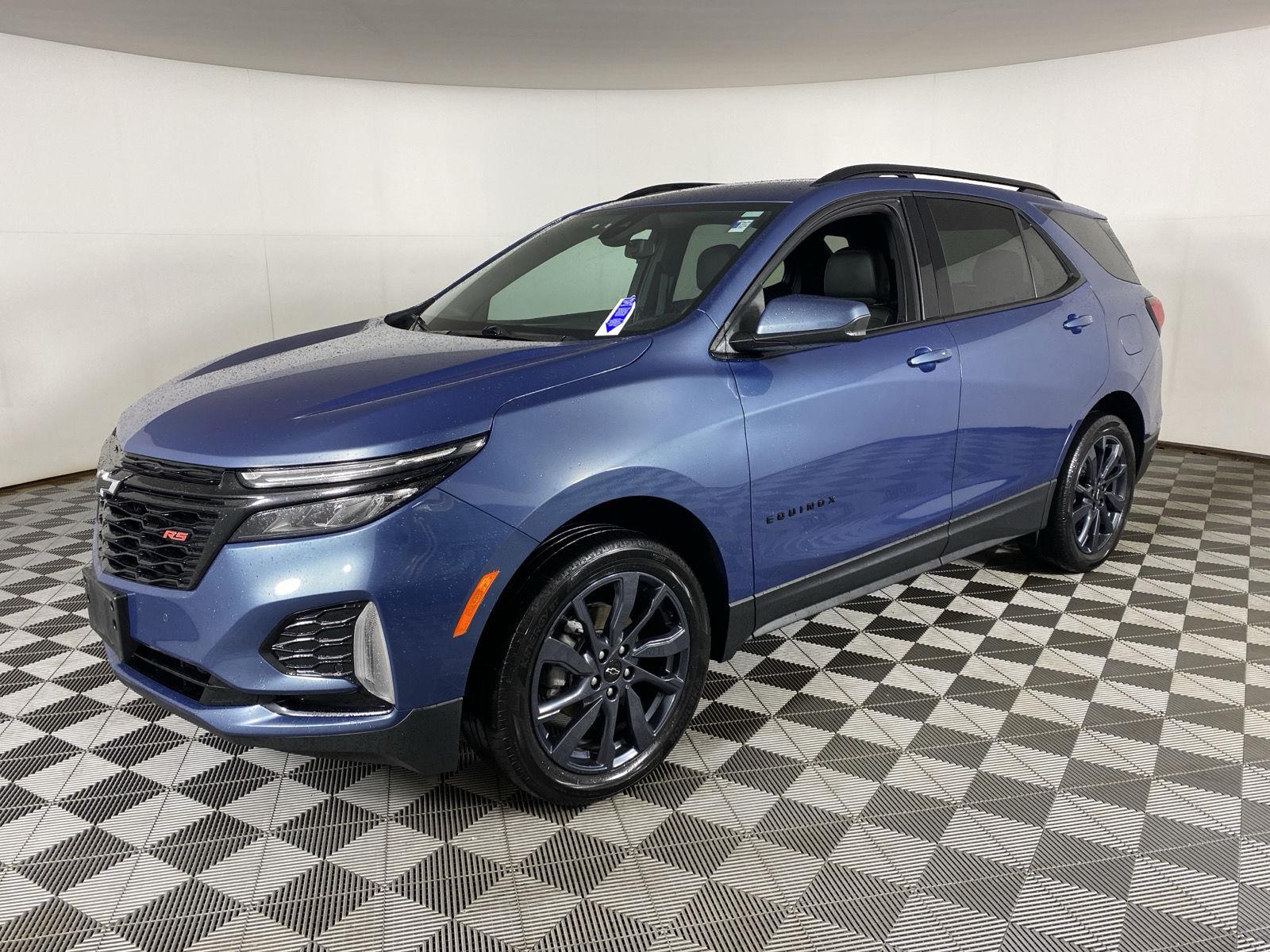 Used 2024 Lakeshore Blue Metallic Chevrolet RS image 3