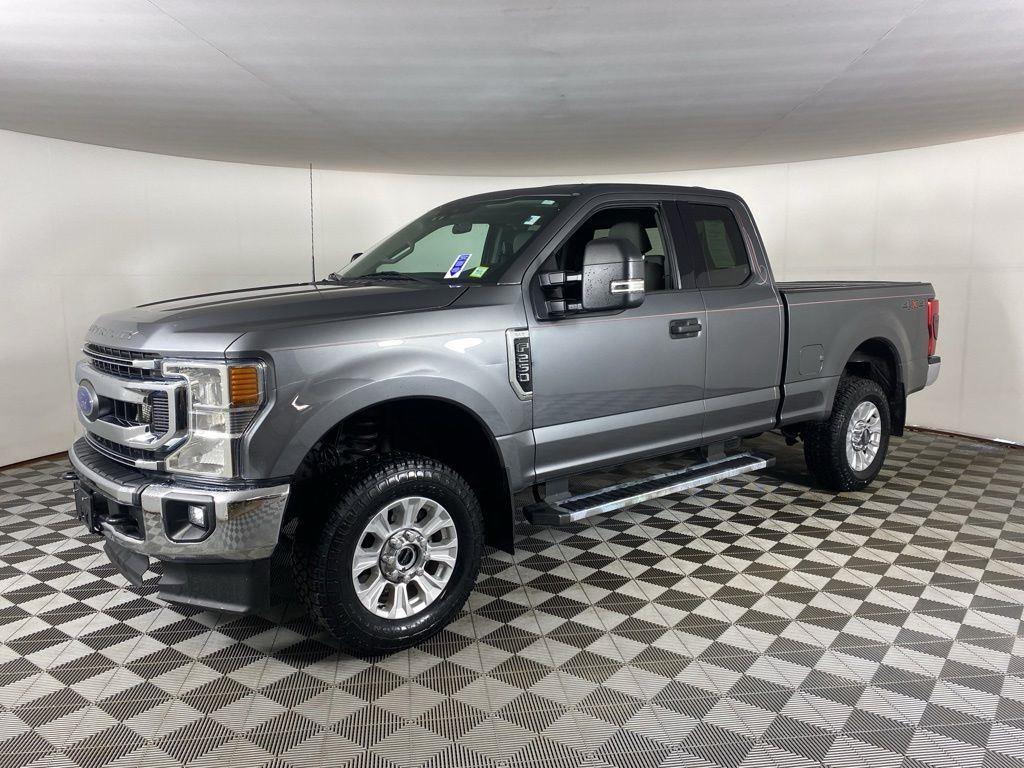 Used 2022 Gray Metallic Ford XLT image 3