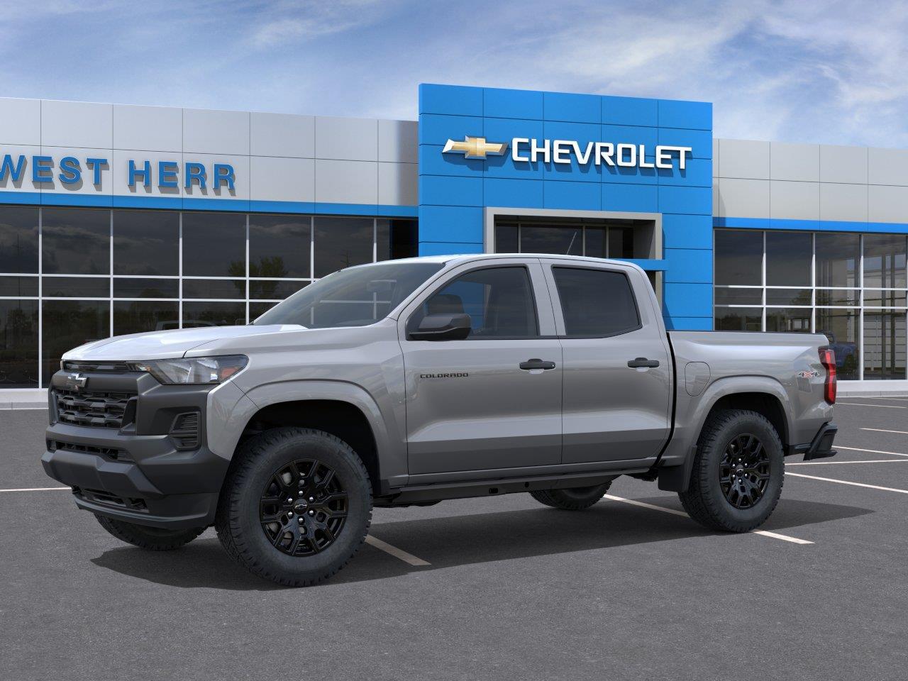 Used 2026 Sterling Gray Metallic Chevrolet Work Truck image 2